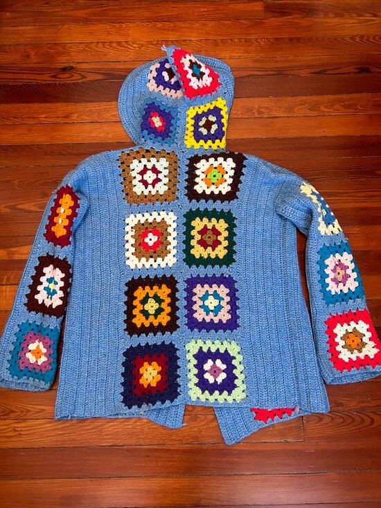 Granny Square Sweater - Picture 2 of 4